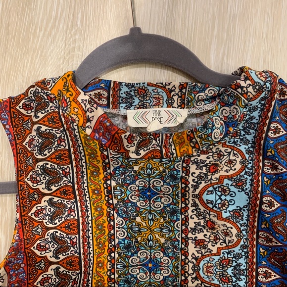 PATTERNED DRESS - Picture 3 of 5